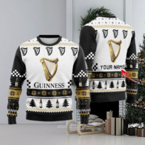 Personalized Guinness Beer Classic Ugly Christmas Sweater