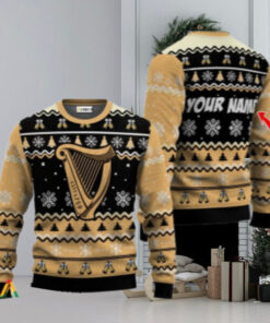 Personalized Guinness Beer Holiday Cheer Ugly Sweater