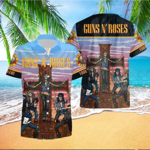 Personalized Guns N Roses Appetite for Destruction Hawaiian Shirt