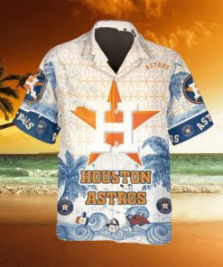 Personalized Houston Astros Hawaiian Shirt, Houston Astros Aloha Shirt, MLB Hawaiian Shirt