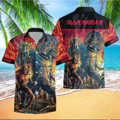 Personalized Iron Maiden Legacy of the Beast Luxury Hawaiian Shirt