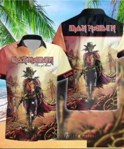 Personalized Iron Maiden Piece of Mind Casual Hawaiian Shirt