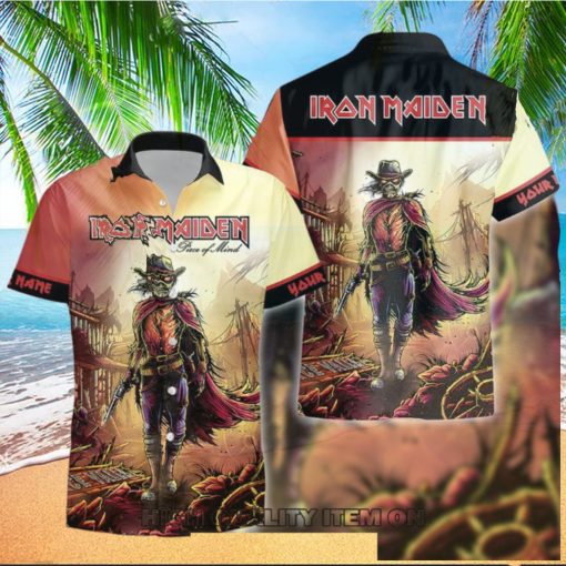 Personalized Iron Maiden Piece of Mind Casual Hawaiian Shirt