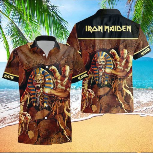 Personalized Iron Maiden Powerslave Hawaiian Shirt