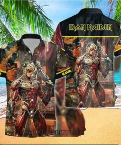 Personalized Iron Maiden Somewhere in Time Hawaiian Shirt