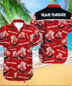 Personalized Iron Maiden Tropical Coconut Hawaiian Shirt