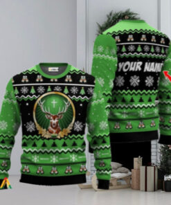 Personalized Jagermeister Holiday Cheer Ugly Sweater