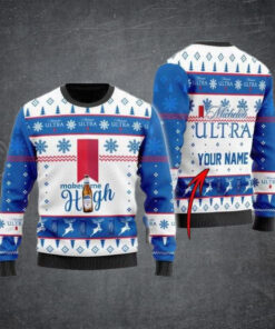 Personalized Michelob Ultra Ugly Sweater