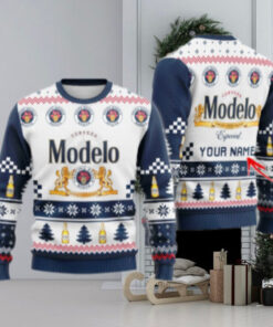 Personalized Modelo Negra Classic Ugly Christmas Sweater