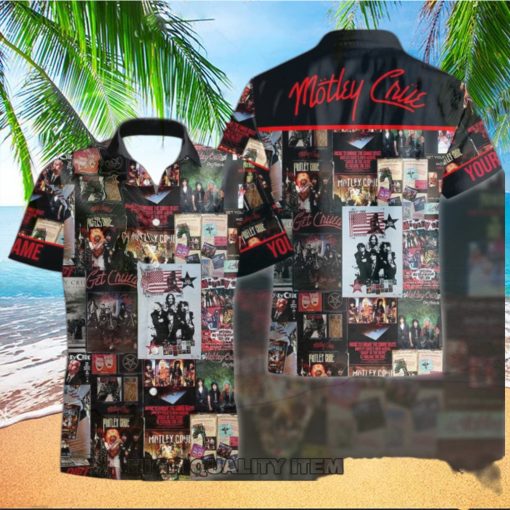 Personalized Motley Crue Magazine Hawaiian Shirt