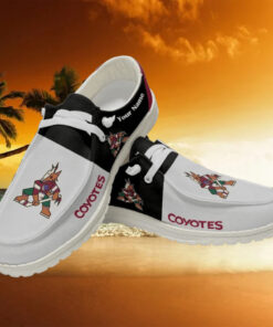 Personalized NHL Arizona Coyotes Hey Dude Shoes