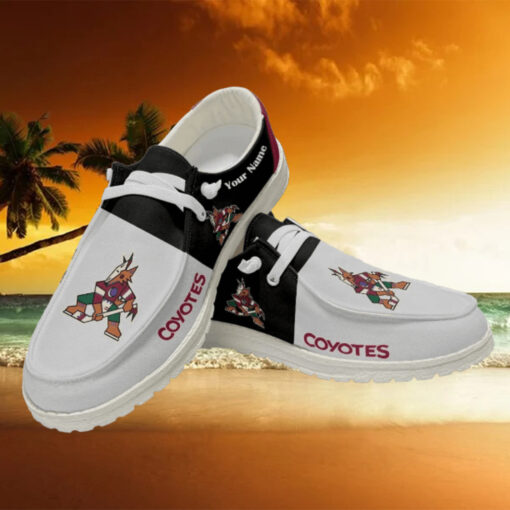 Personalized NHL Arizona Coyotes Hey Dude Shoes