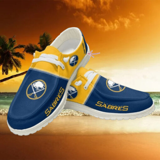 Personalized NHL Buffalo Sabres Hey Dude Shoes