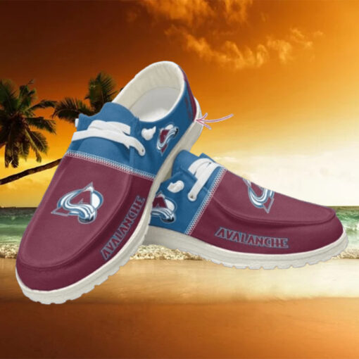 Personalized NHL Colorado Avalanche Hey Dude Shoes