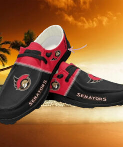 Personalized NHL Ottawa Senators Hey Dude Shoes