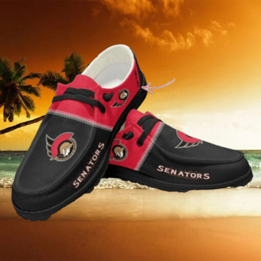 Personalized NHL Ottawa Senators Hey Dude Shoes