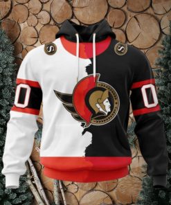 Personalized NHL Ottawa Senators Hoodie 2024 Home Mix Away Hoodie