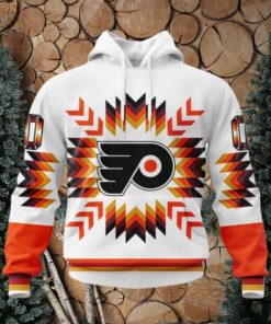 Personalized NHL Philadelphia Flyers Hoodie Special Design With Native Pattern Hoodie