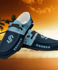 Personalized NHL Seattle Kraken Hey Dude Shoes