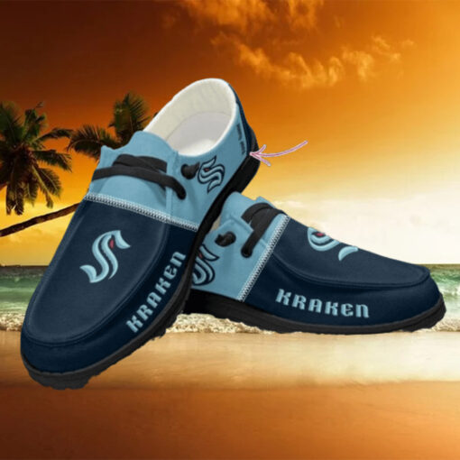 Personalized NHL Seattle Kraken Hey Dude Shoes