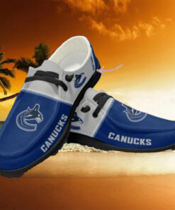 Personalized NHL Vancouver Canucks Hey Dude Shoes