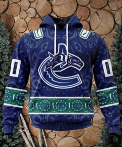 Personalized NHL Vancouver Canucks Special Design With Canadian Aboriginal Art Hoodie