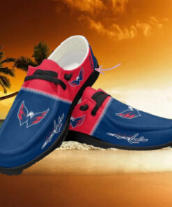 Personalized NHL Washington Capitals Hey Dude Shoes