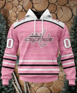 Personalized NHL Washington Capitals Hoodie Special Pink Fight Breast Cancer Design Hoodie