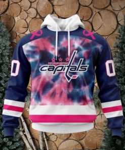 Personalized NHL Washington Capitals Hoodie Special Pink October Fight Breast Cancer Hoodie