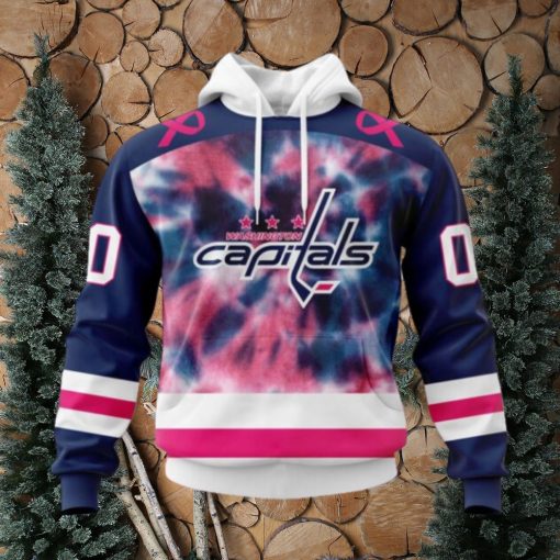 Personalized NHL Washington Capitals Hoodie Special Pink October Fight Breast Cancer Hoodie