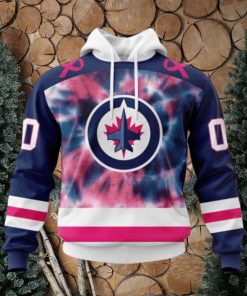 Personalized NHL Winnipeg Jets Hoodie Special Pink October Fight Breast Cancer Hoodie