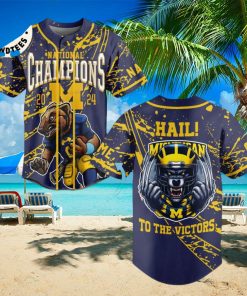 Personalized National Champions 2024 Design Baseball Jersey