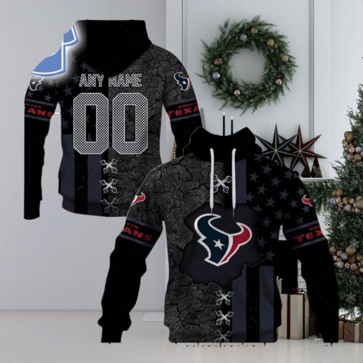 Personalized Nfl Houston Texans Flag Special Design Hoodie T Shirt Zip Hoodie Sweatshirt