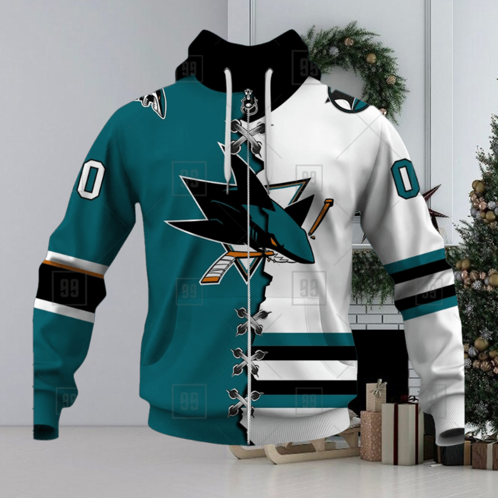 Sharks jersey shop hoodie