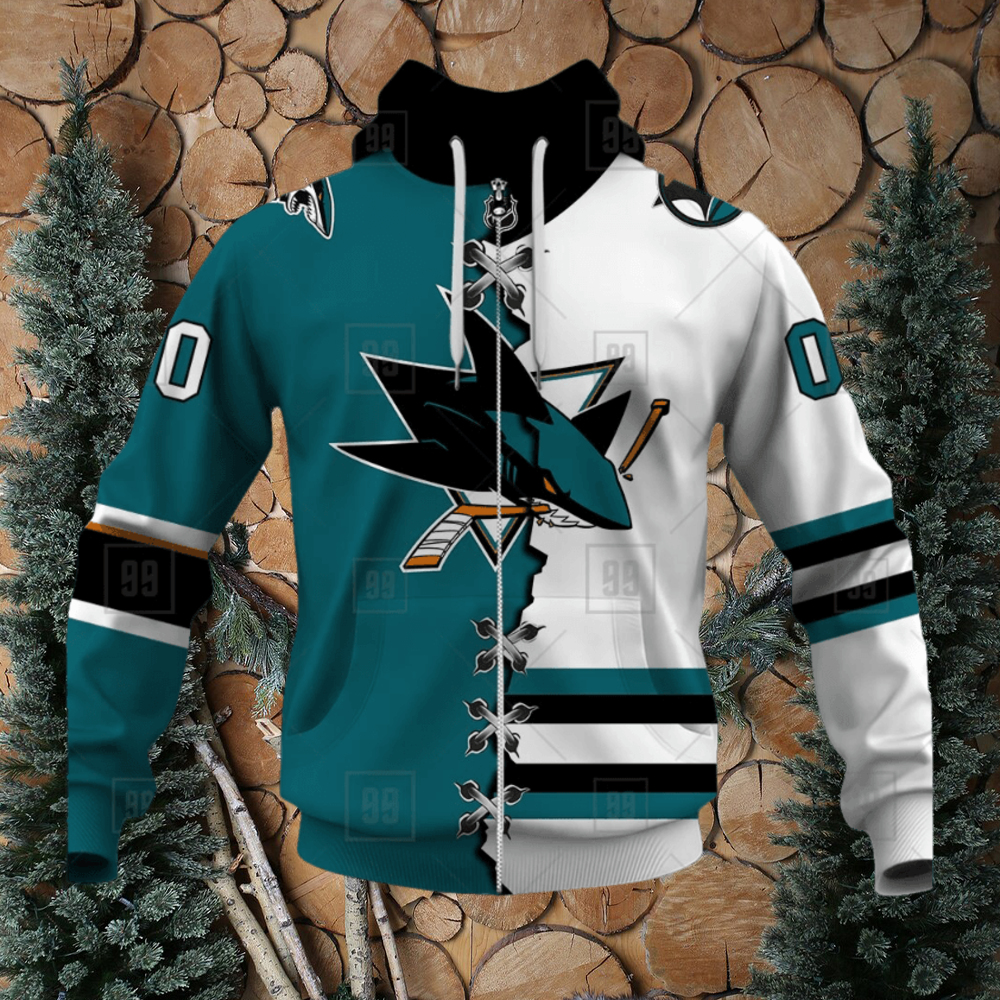 Sharks best sale jersey hoodie