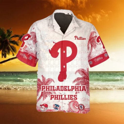 Personalized Philadelphia Phillies Hawaiian Shirt, Phillies Hawaiian Shirt, MLB Hawaiian Shirt