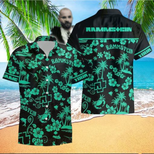 Personalized Rammstein Mein Land Short Sleeve Hawaiian Shirt