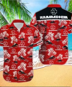 Personalized Rammstein Tropical Coconut Hawaiian Shirt