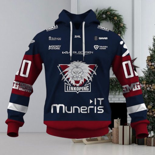 Personalized SHL Linkoping HC Home jersey Style Hoodie