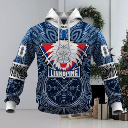 Personalized SHL Linkoping HC Special Viking Design Hoodie