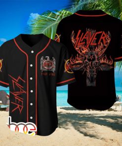 Personalized Slayer 2024 Baseball Jersey Shirt