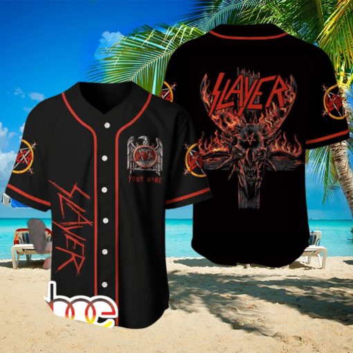 Personalized Slayer 2024 Baseball Jersey Shirt