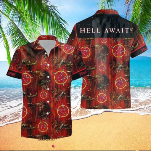 Personalized Slayer Hell Awaits Album Hawaiian Shirt