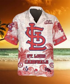 Personalized St. Louis Cardinals Hawaiian Shirt, St. Louis Cardinals Aloha Shirt, MLB Hawaiian Shirt