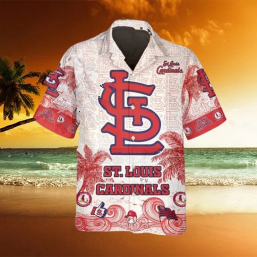 Personalized St. Louis Cardinals Hawaiian Shirt, St. Louis Cardinals Aloha Shirt, MLB Hawaiian Shirt