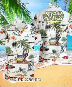 Personalized Star Wars Tropical Summer Hawaiian Shirt