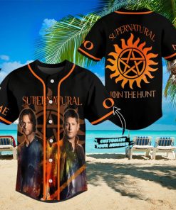 Personalized Supernatural Join The Hunt Baseball Jersey