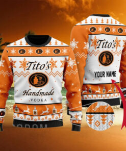 Personalized Vodka Christmas Sweater