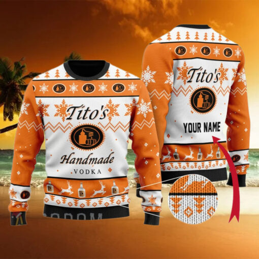 Personalized Vodka Christmas Sweater