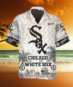 Personalized White Sox Hawaiian Shirt, White Sox Aloha Shirt, MLB Hawaiian Shirt